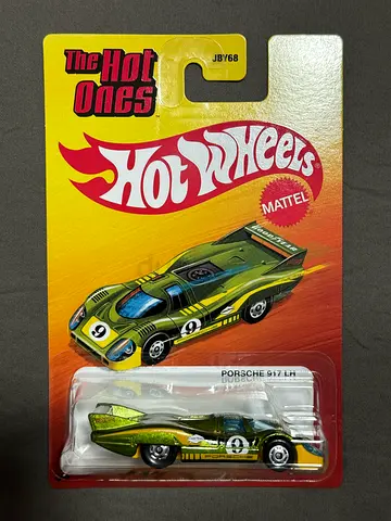 Hot Wheels The Hot Ones Porsche 917 LH - Sealed Carded Collectible