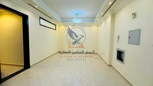 For annual rent in Ajman 3 bedrooms and a living room with high-end finishes Al Rawda 3 balcony 3 bathrooms central air conditioning