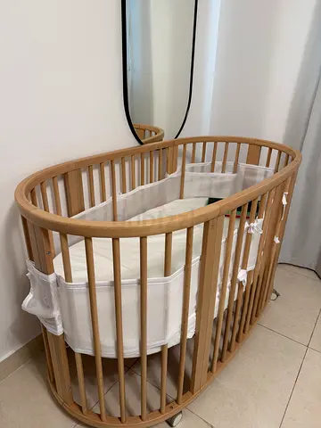 Stokke Sleepi with mattress - Natural Wood
