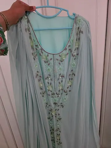 Blue dress