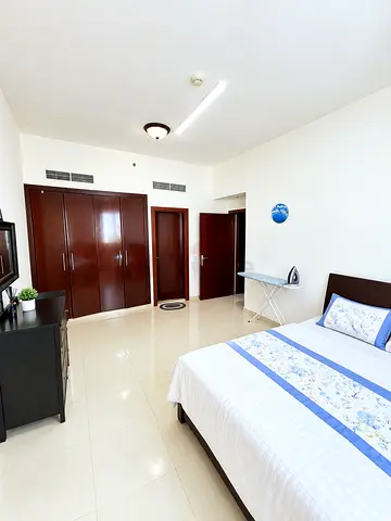 Spacious Master Bedroom with Attached Bathroom Balcony Hall & Kitchen for Rent- 2 bedroom Flat