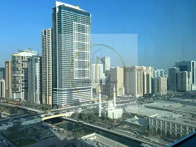شقة جديدة غرفة وصالة للإيجار بالقصباء ثاني ساكن مع بلكونتين وإطلالات مفتوحة وجيم ومسبح وتكييف مجاني