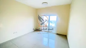Spacious 1BR apartment for annual rent with 2 baths balcony built in wardrobes building gym prime lo