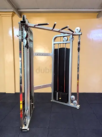Multi-station Cable Crossover Machine - Full Body Gym Pulley System