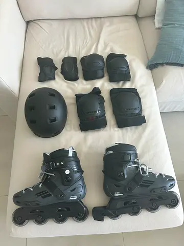 Rollers Skating Set+Safety guear