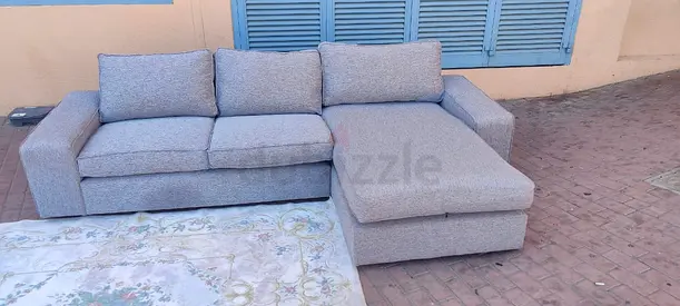 IKEA kivik L Shape Sofa Grey