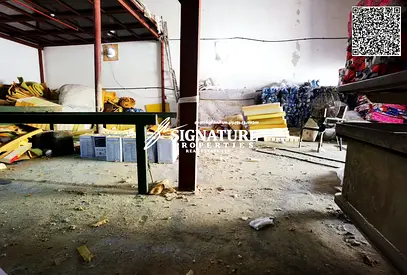 MONTHLY BASIS 2000 sqft WAREHOUSE 6700 AED FOR RENT IN JURF INDUSTRIAL AREA 1