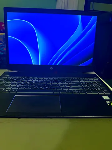 Used HP Laptop - 15.6" (Top cover shown), solid condition