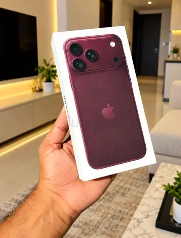 Iphone 18 pro max 512GB physical sim burgundy