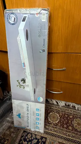 Bluetooth Wall Shelf with Speakers - New/Unused in Box