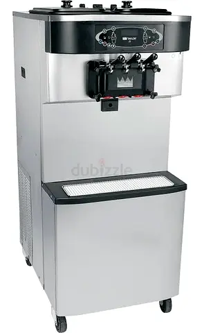 2 x 2025 Taylor C713 Soft Serve Ice Cream Machine - Floor Model (2-flavor)