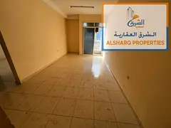 One-bedroom apartment with a living room in Al Nuaimiya 1, featuring a bathroom and a balcony with a