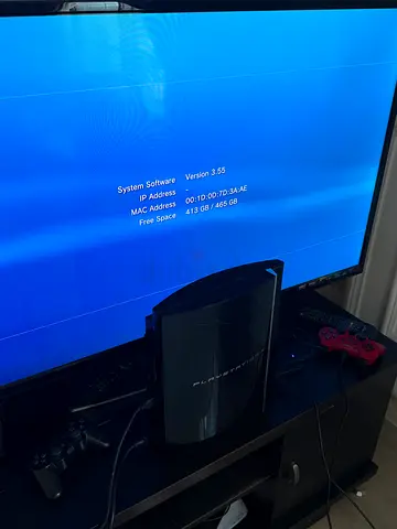 PlayStation 3 500GB version 3.55 DEX