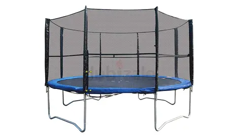 16ft Outdoor Trampoline with Safety Net - Good Condition