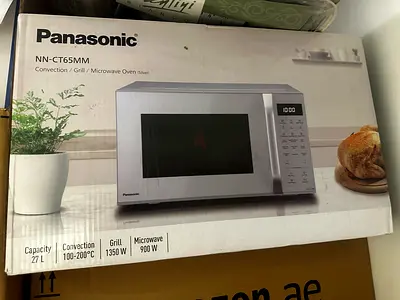 Panasonic NN-CT65MM 27L Convection Grill Microwave - Silver (Used)