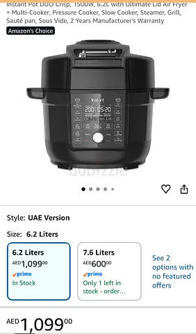 Instant Pot 6.2 Liters Still in the box