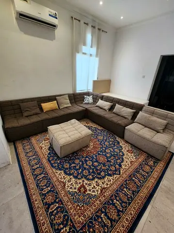 Al Huzaifa Modular Sofa with footstool
