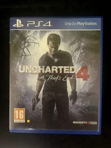 Uncharted 4: A Thief's End (PS4) - Complete Game Disc