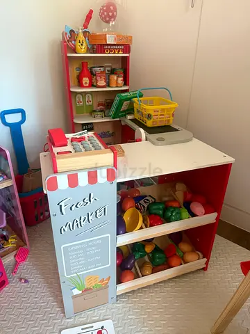 Wood Kids Supermarket