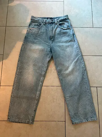 Blue STWD baggy jeans