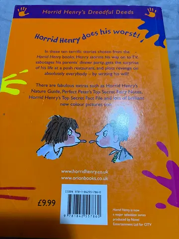 Horrid Henry’s dreadful deeds