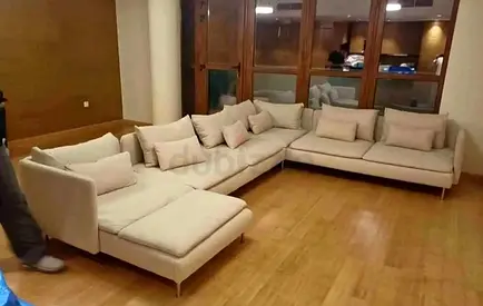 Almost Excellent condition IKEA Sodhremn Corner ushape sofa beige