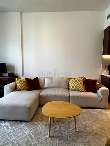 Makan Home Noah L-Shaped Sofa with Chaise – Beige Linen