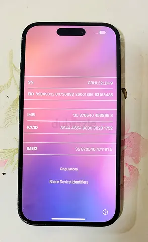 Apple iPhone 15 iCloud locked
