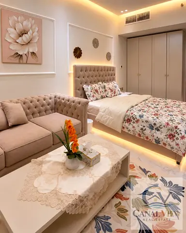 Luxury Fully Furnished Studio with GYM POOL Parking in Masdar City