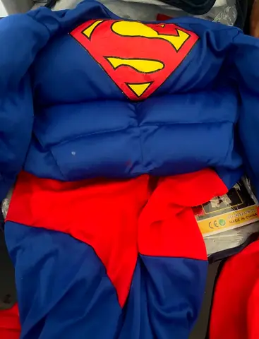 Superman padded costume/jumpsuit - kids size (used)