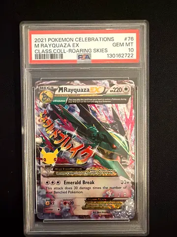 MEGA RAYQUAZA 2021 Pokemon Celebrations Classic Collection Roaring PSA 10