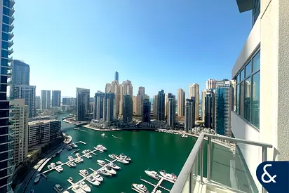 Two Bed + Study | High Floor | Marina View