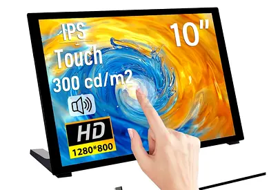 10-inch IPS Touchscreen Monitor 1280x800 — Portable Display