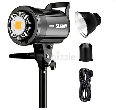 Godox SL60W Continuous LED Video Light – 60W 5600K Daylight, Bowens Mount