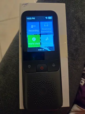 Olympus Digital Voice Recorder with Speaker - Good Working Condition