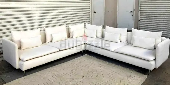 Brand new IKEA Sodhremn corner l Shape sofa beige