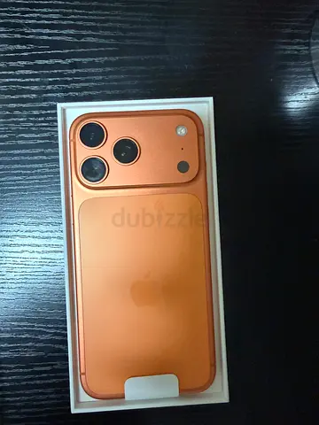 Apple iPhone (Gold/Orange) in original box — unused condition