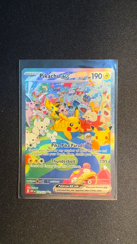 Pikachu EX (parade) 30th celebration - Single Card