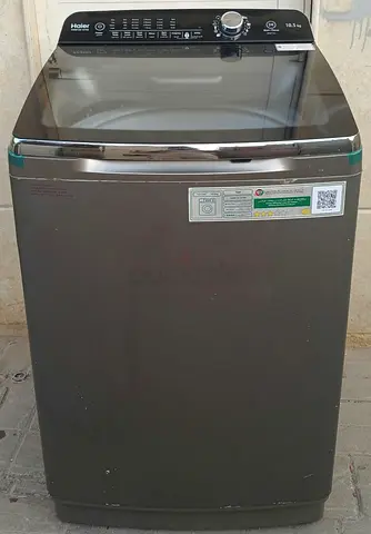 Haier topload 10.5kg washing machine condition is working good.