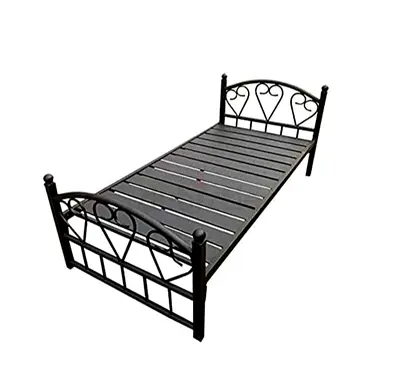 🛏️ Strong Heavy Duty Black Single Bed – Same Day Delivery