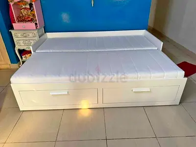 IKEA brimnes day bed with 2 mattress