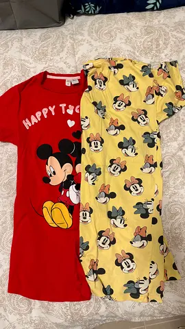 Women nightdress, both for 15 dhs. Size Medium