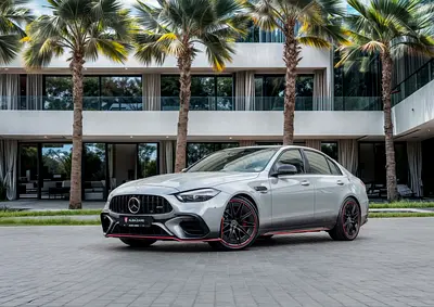 7,834 P.M | C63 S AMG F1 Edition | 0% Downpayment | Mercedes-Benz Warranty & Service