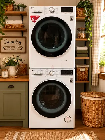 Latest LG Separate Washer 9 kg Dryer 9 kg