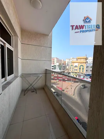 شقة غرفتين وصالة للإيجار الشهري في عجمان الراشدية 3