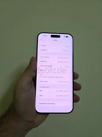 Iphone 16 Promax 256gb Esim Original