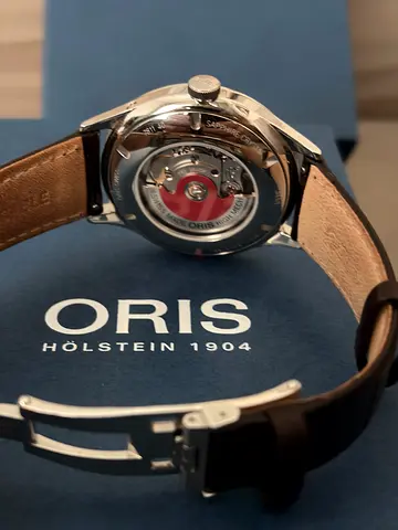 Oris Artelier complication. 2nd time zone & Moonphase.