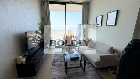 Elegant Furnished 1BR | Binghatti Corner