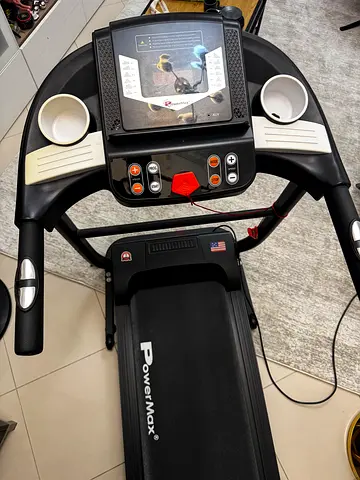 PowerMax Treadmill in Good Working Condition - Foldable Home Treadmill