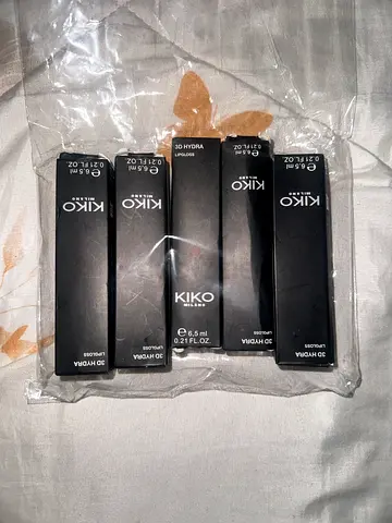 Set of 5 KIKO Milano Lipsticks (new in box)